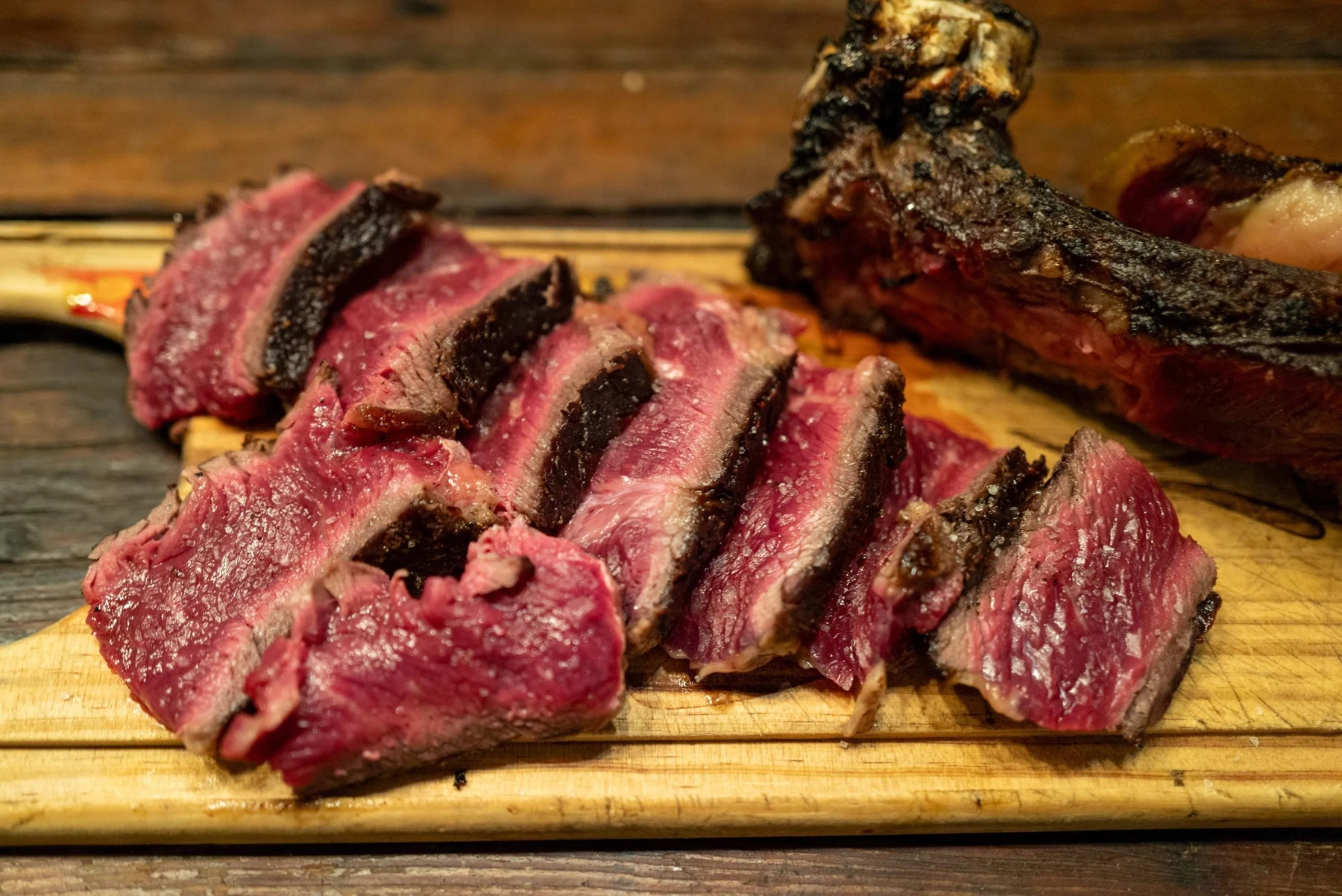 Beef prepared at Borralho